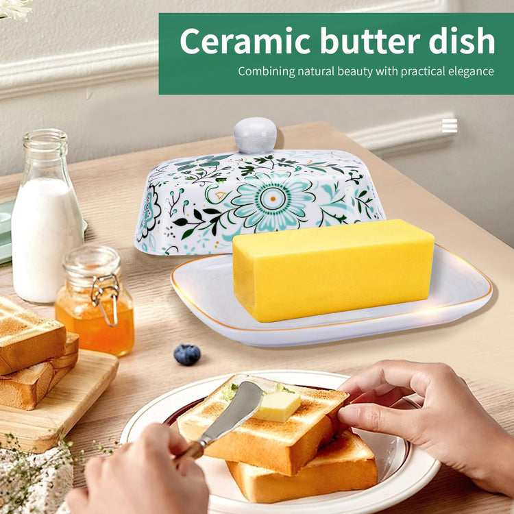 Butter Dish With Lid For Countertop