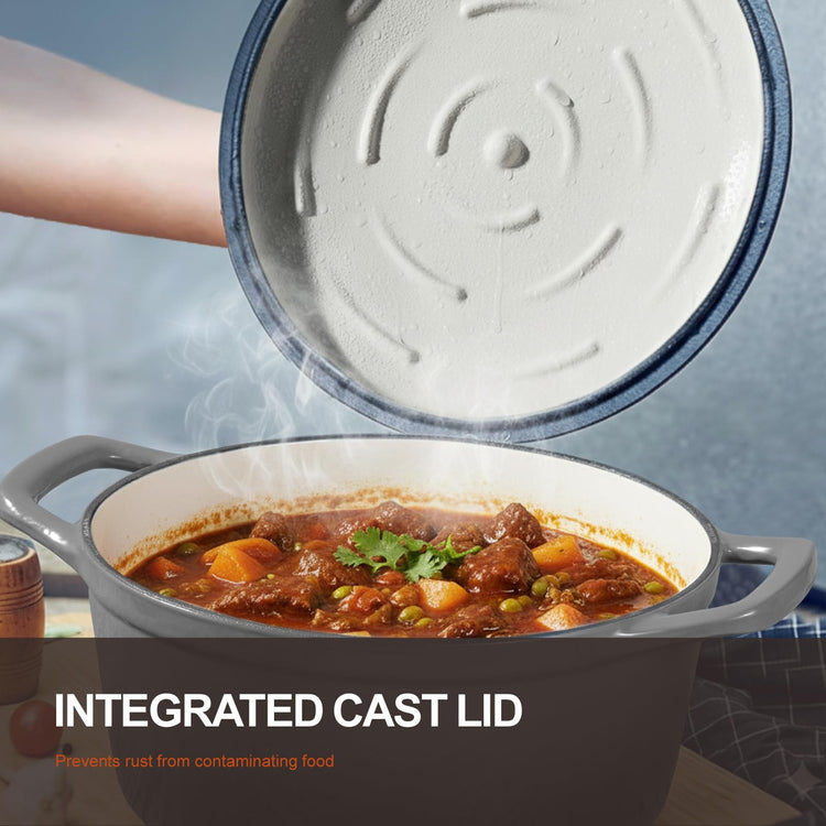 Enameled Cast Iron Dutch Oven