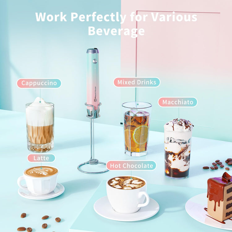 LunaFro Rechargeable Milk Frother