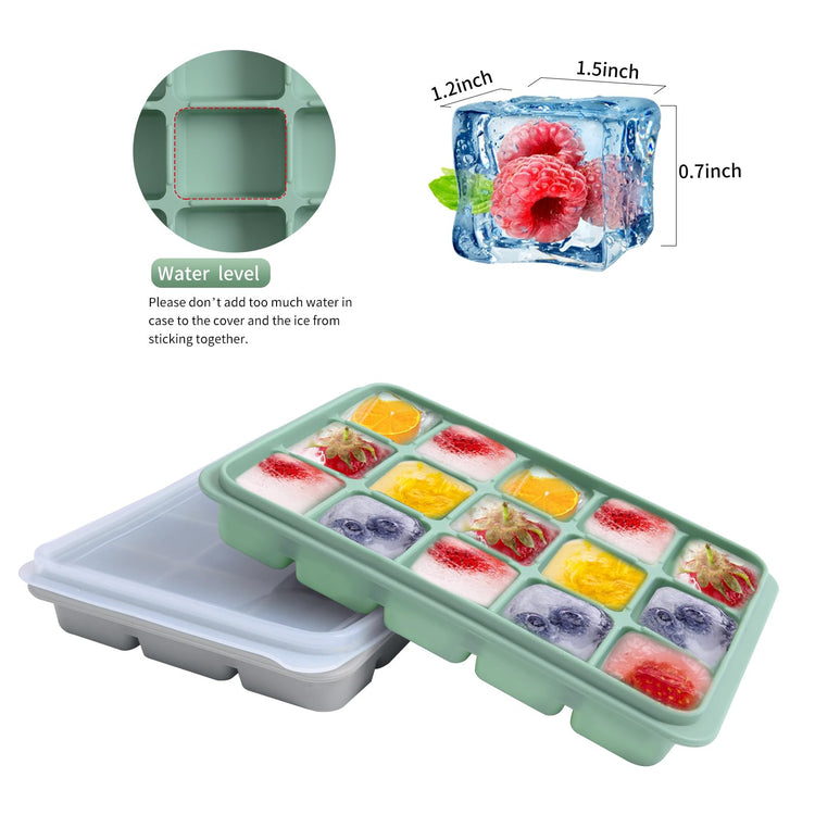 Ice Cube Trays Set of 2 (2 Count)