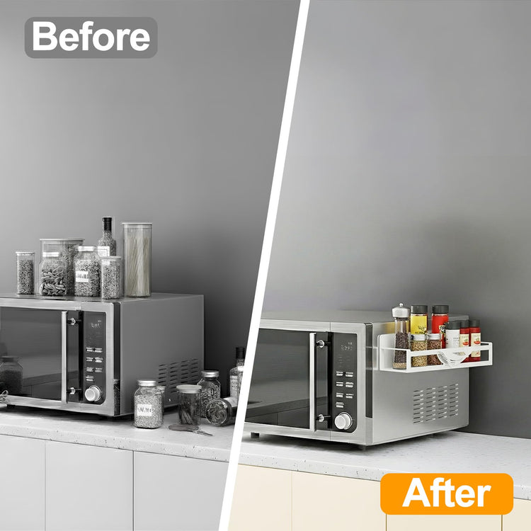 Magnetic Spice Rack for Refrigerator (4 Count)