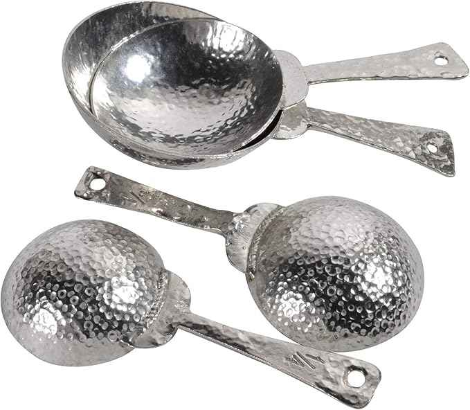 Crosby & Taylor Roman Pewter Measuring Cups