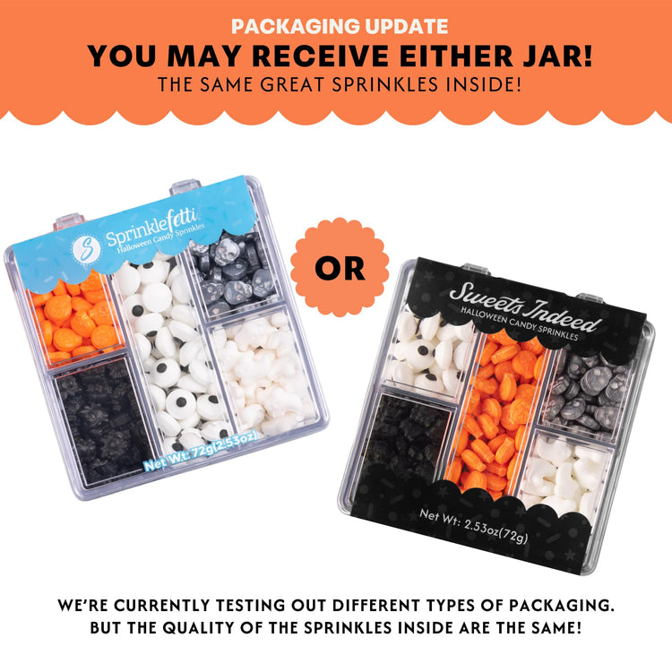 Halloween Candy Sprinkles Tacklebox (2.53 Ounce)