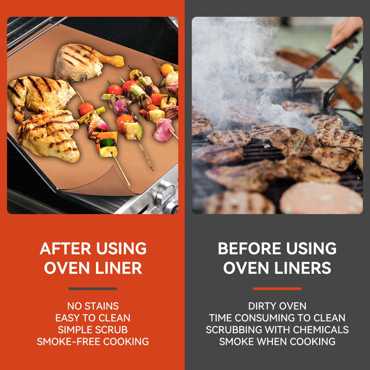 Oven Liners for Bottom of Oven (2 Count)