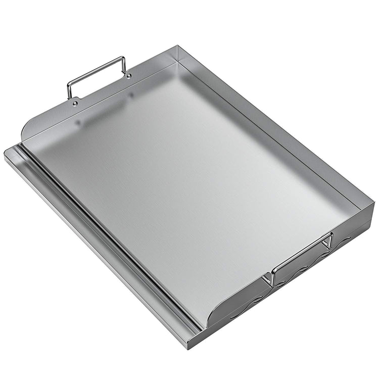 Stainless Steel Griddle Flat Top Plate 17" x 13"