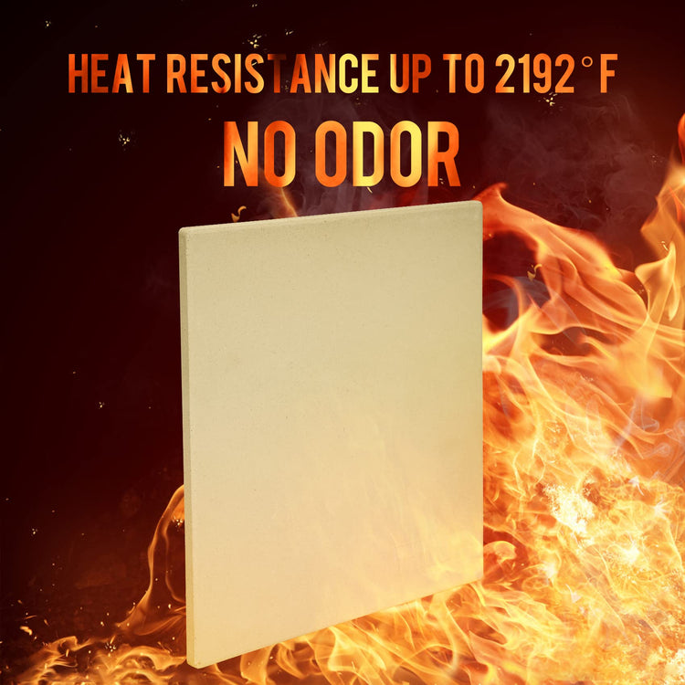 13" Square Pizza Stone Fits for Ooni 12" Ovens & BBQ Grill