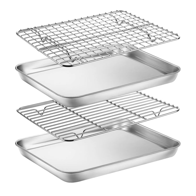 Baking Sheet with Rack Set