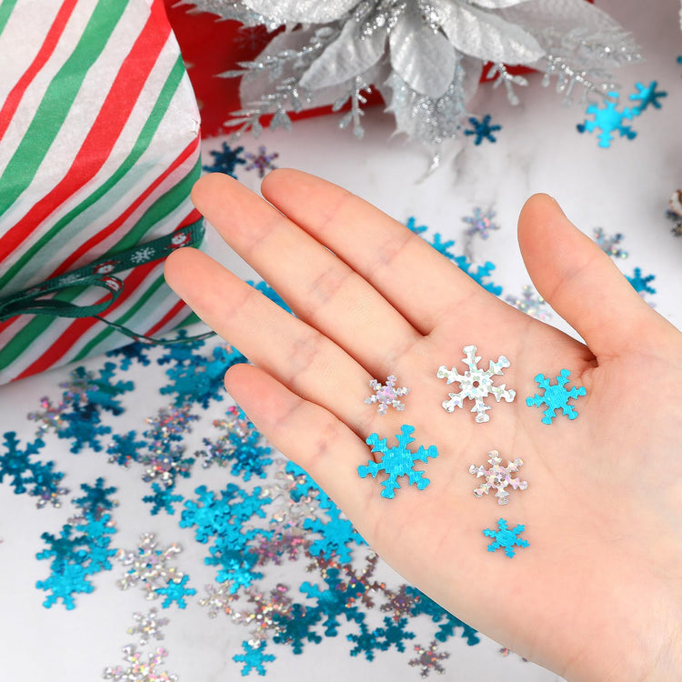 Winter Snowflake Confetti Party Decorations