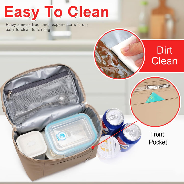 NOL 8L Insulated Lunch Bag for Women