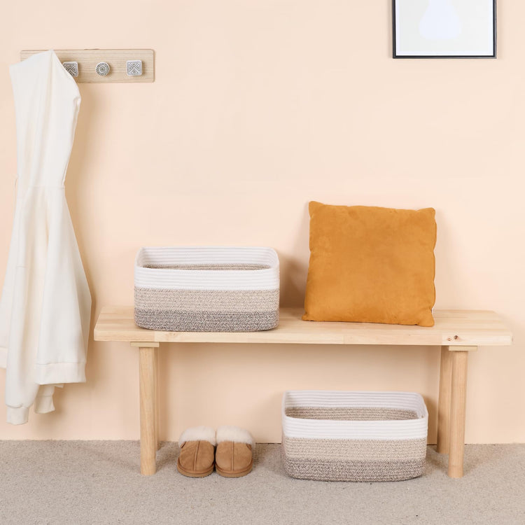 Large Storage Baskets for Organizing (3 Count)