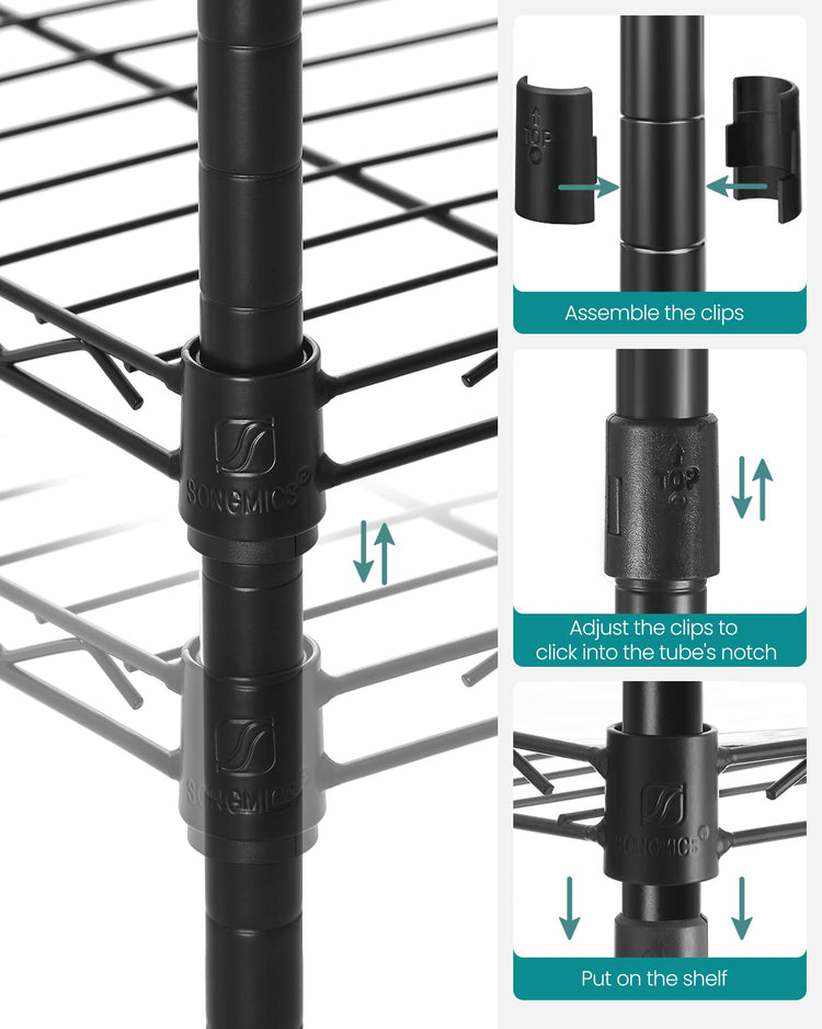 5 Tier Bathroom Shelf