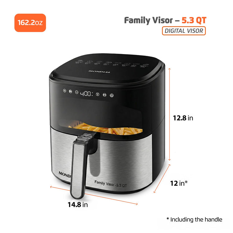 Air Fryer Digital 5.3 Liters