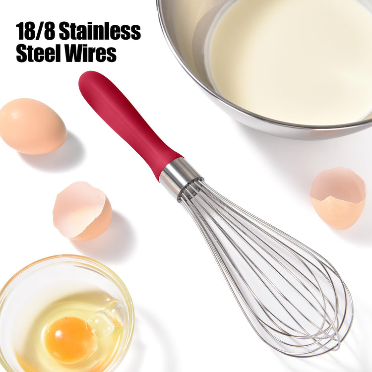 18 8 Stainless Steel Balloon Whisk for Cooking