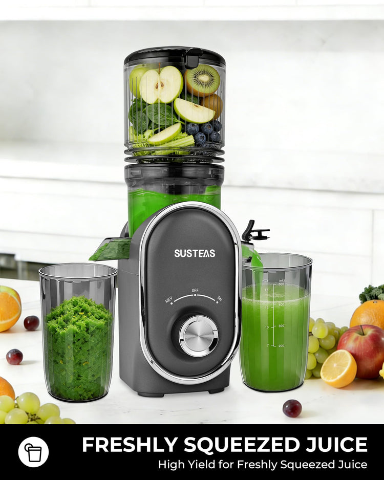 Juicer Machines with 5.3" Extra Large Chute