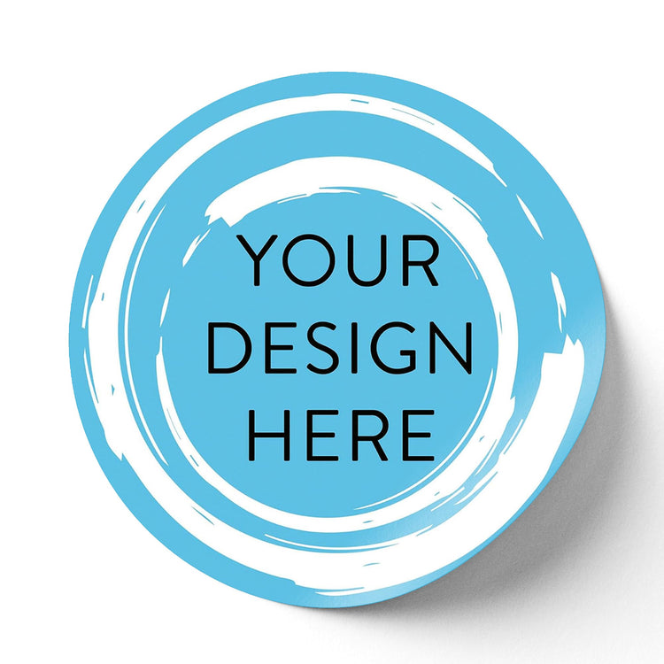 100 Custom Vinyl Stickers (100 Count)