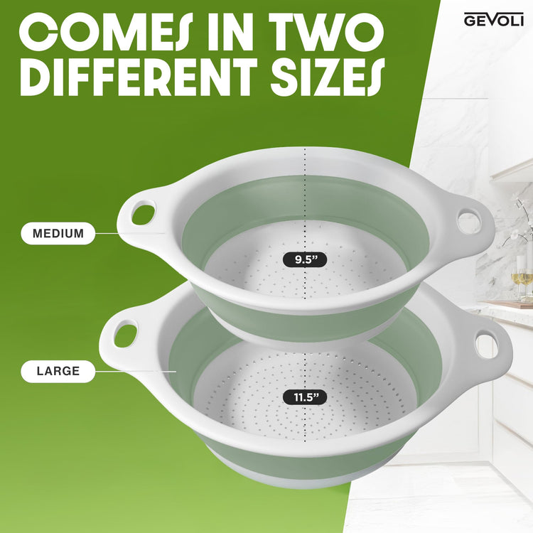 Collapsible Colanders