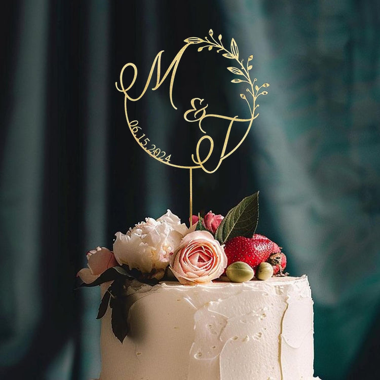 Personalized Wedding Cake Topper
