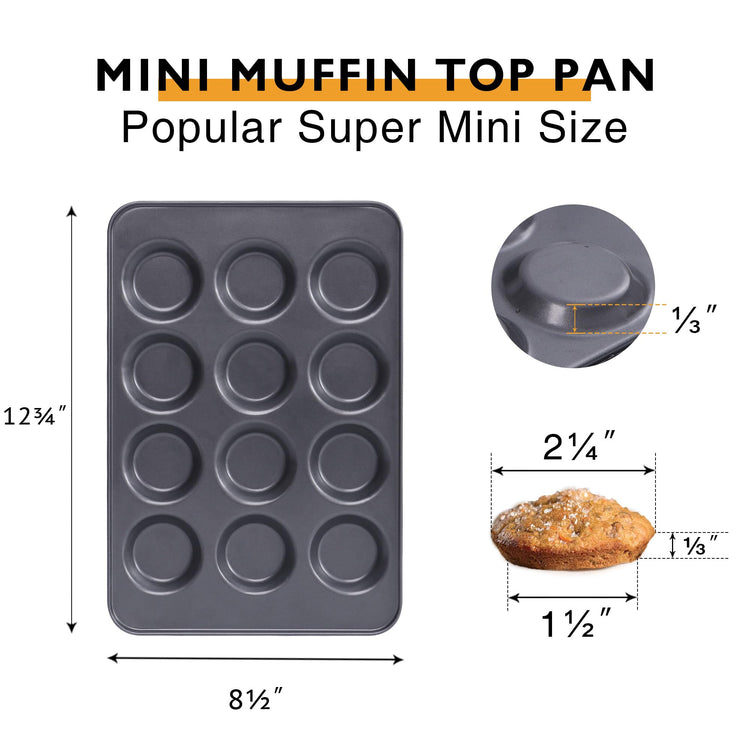 Mini Muffin Top Pan for Baking