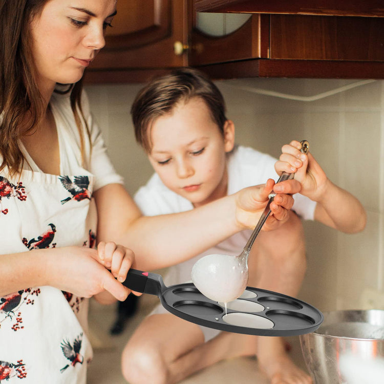Pancake Pan Maker Nonstick Induction Compatible