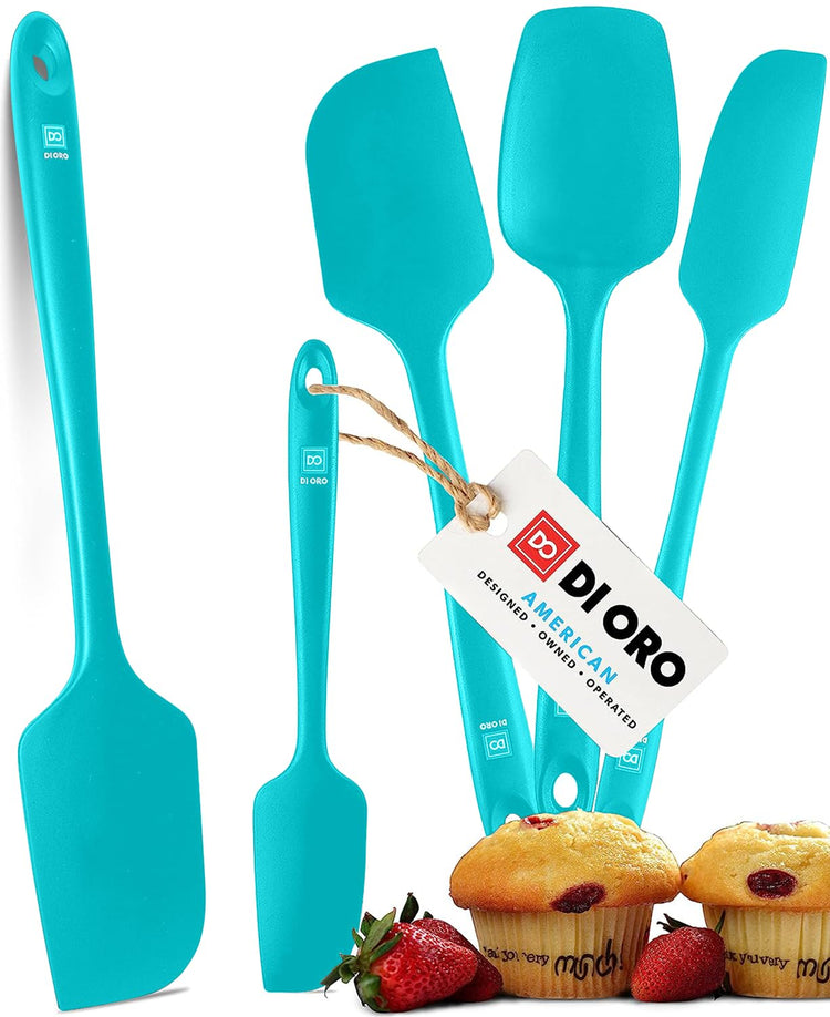 DI ORO Silicone Spatula Set (5 Count)