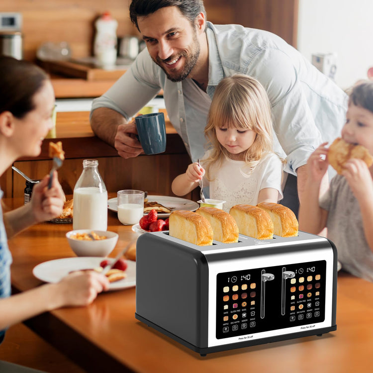 4 Slice Toaster Touch Screen (4 Count)