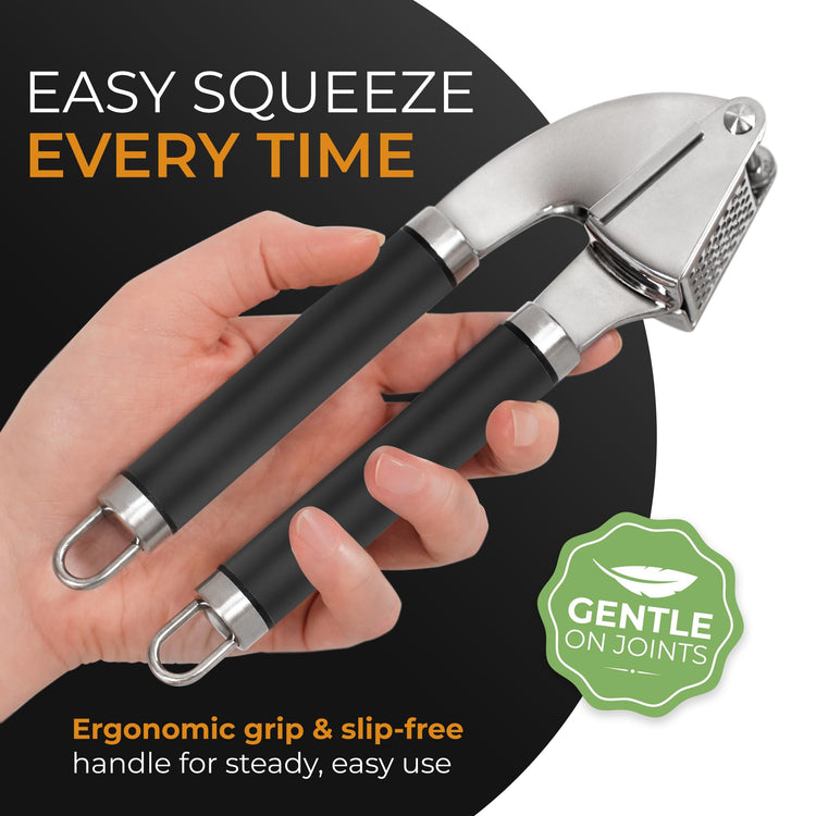 Garlic Press and Peeler Set