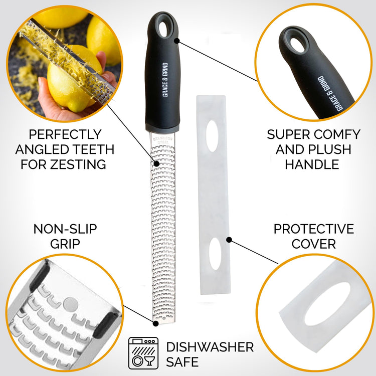 Premium Kitchen Lemon and Parmesan Cheese Zester