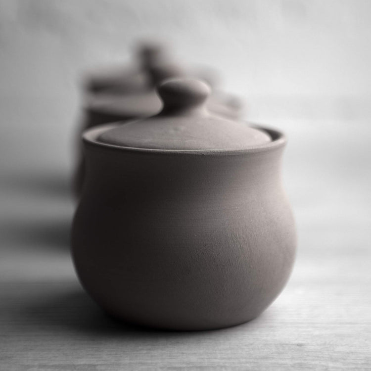 Ceramic Sugar Bowl with Lid