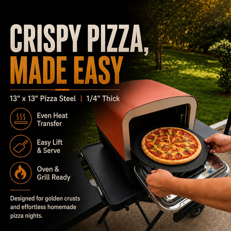 13" Round Pizza Steel