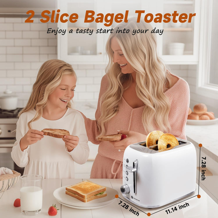 Retro 2 Slice Toaster