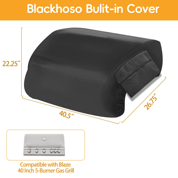 Built in Grill Cover for Blaze 40 Inch 5
