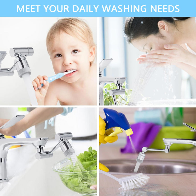 TIDYENDURE 1080° Rotating Faucet Extender