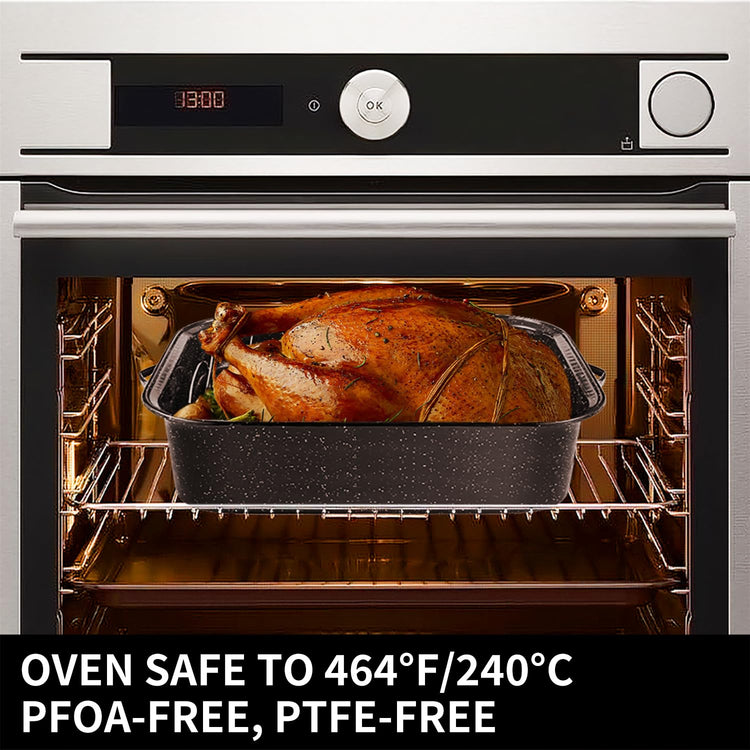 Roasting Pan With Lid and Rack