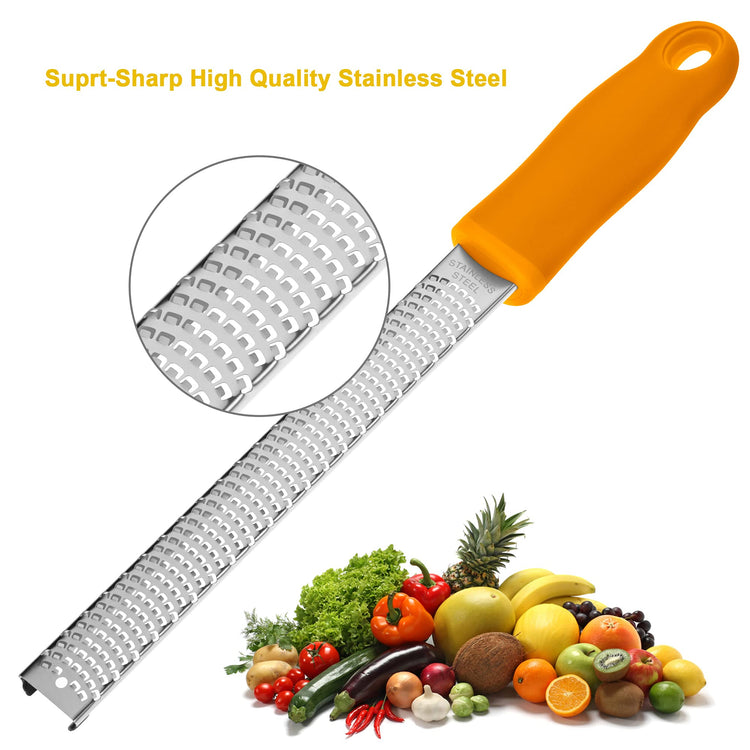 8 Inch Lemon Zester & Cheese Grater