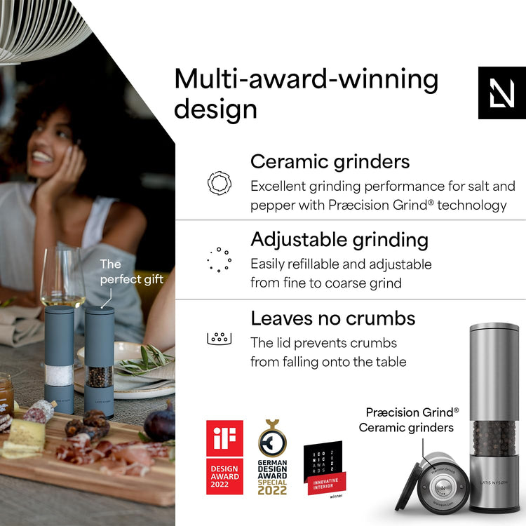 Salt and Pepper Grinder Set Manual