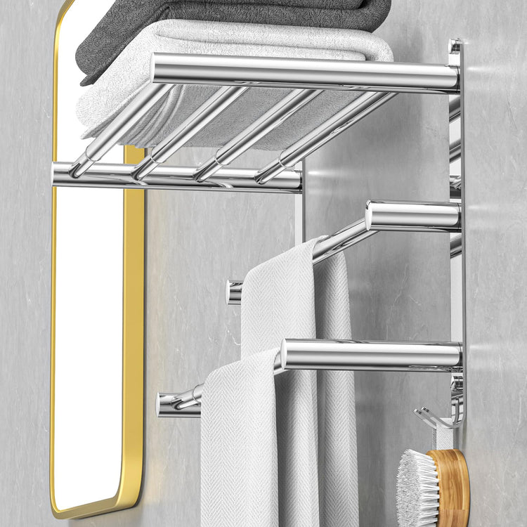 Adjustable Towel Bar for Bathroom Wall Mount17