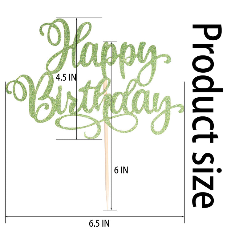 Happy Birthday Cake Toppers