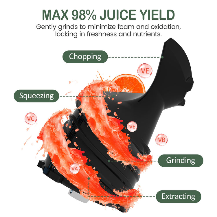 HEYNEO Slow Masticating Juicer Machine