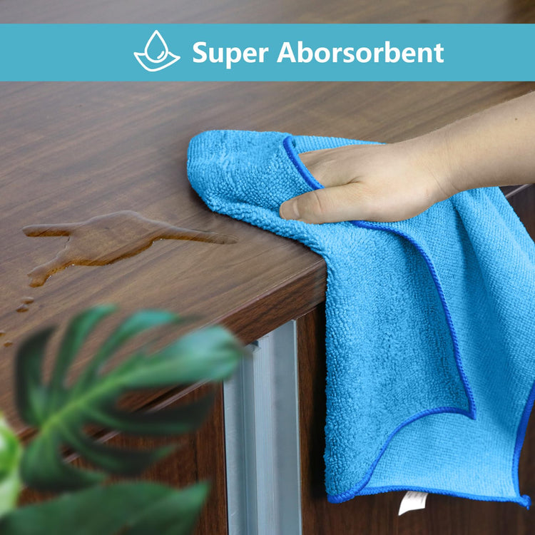 100PK Microfiber Cleaning Cloth (100 Count)