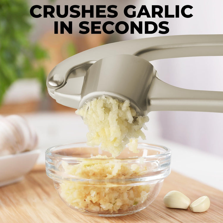 Large Premium Garlic Press Set