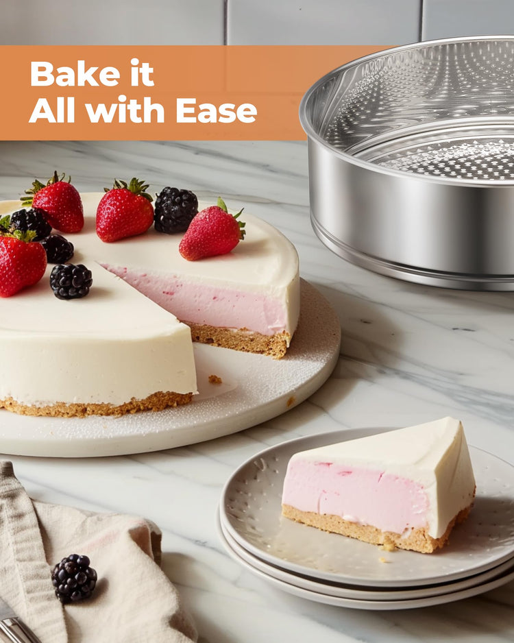 Cake Pan Springform Pan with Removable Bottom