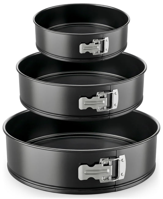 3 Piece Nonstick Springform Pan Set