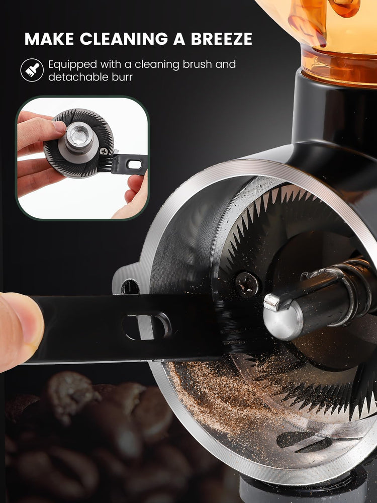 60mm Flat Burr Coffee Grinder