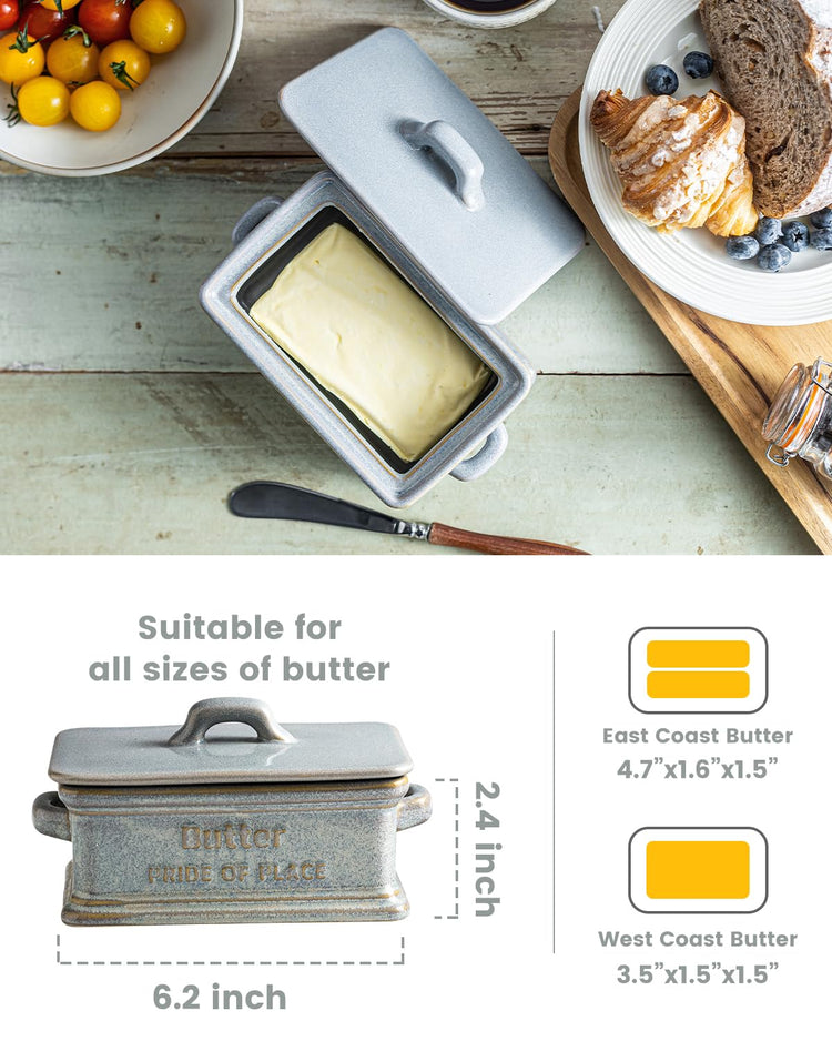 Butter Dish with Lid
