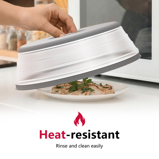 Microwave Splatter Cover Vented for Food with Hook Hole