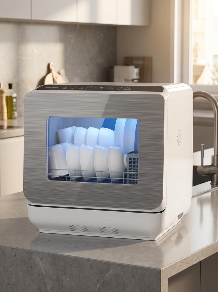 Portable Dishwasher 18’’ Countertop with 152OZ Water Tank