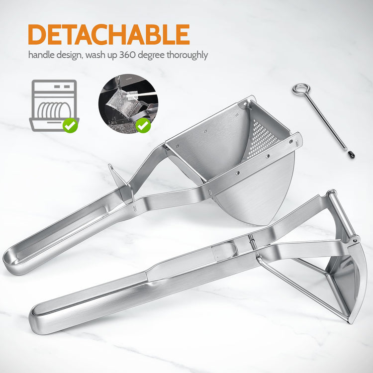 22 oz Stainless Steel Potato Ricer