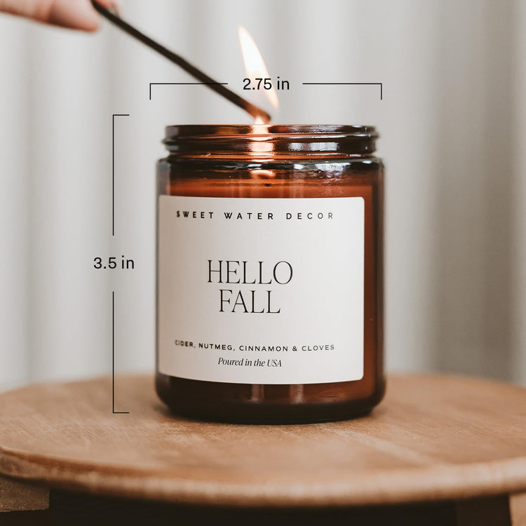 Hello Fall Candle (9 Ounce)