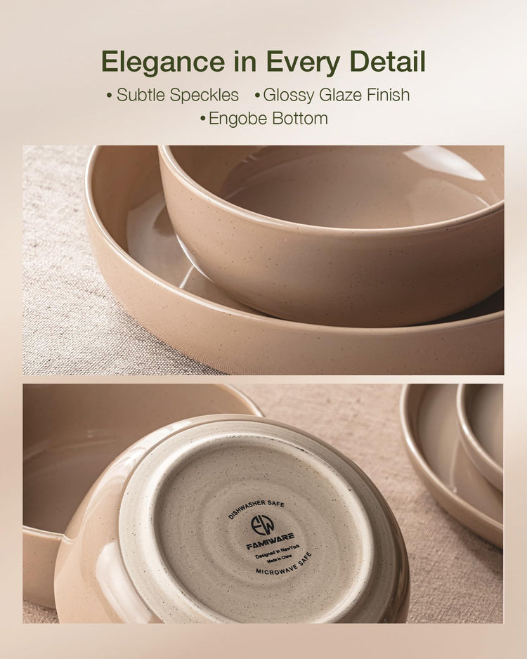 Milkyway 12 Piece Stoneware Dinnerware Set
