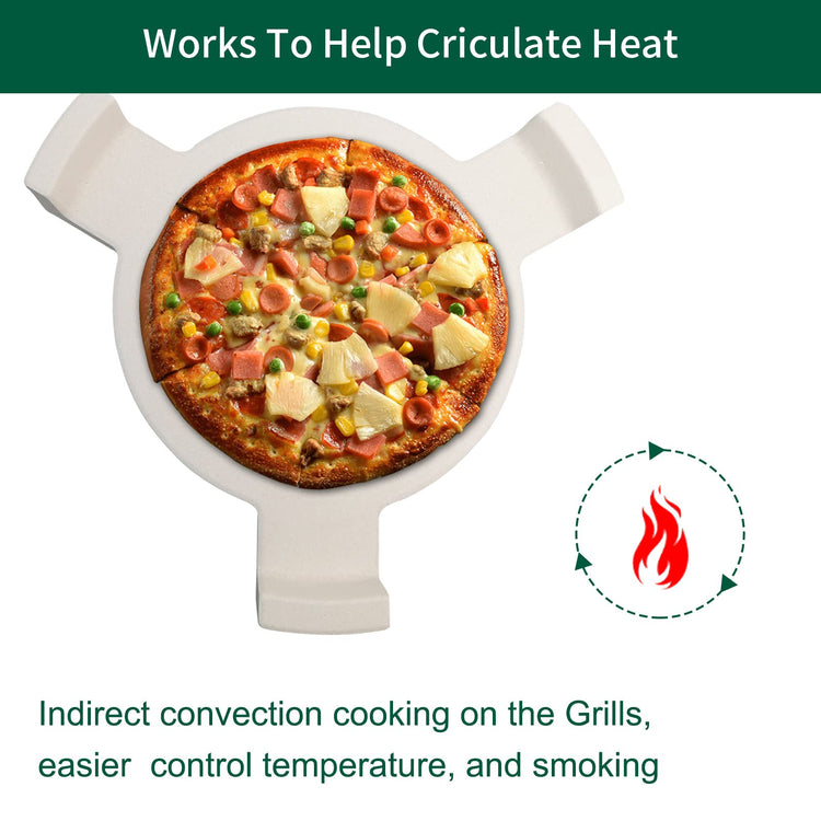 Plate Setter Heat Deflector for Large Big Green Egg